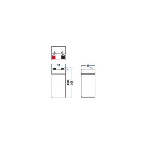 GREEN CELL AKUMULATOR ŻELOWY AGM36 4V 4.5AH GREEN CELL AKUMULATOR ŻELOWY AGM36 4V 4.5AH