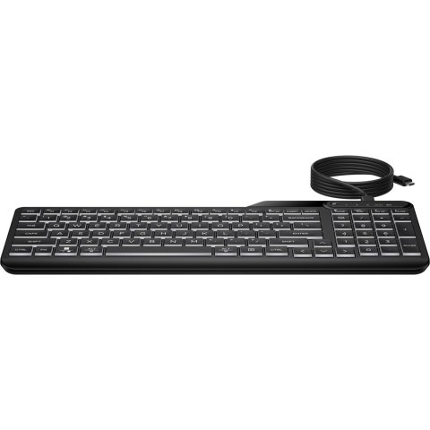 HP Klawiatura 405 Multi-Device podświetlana przewodowa 7N7C1AA