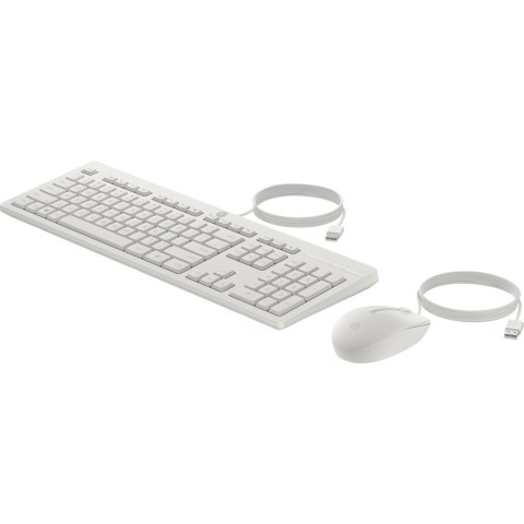Klawiatura + mysz HP 225 Wired Mouse and Keyboard Combo White 86J24AA