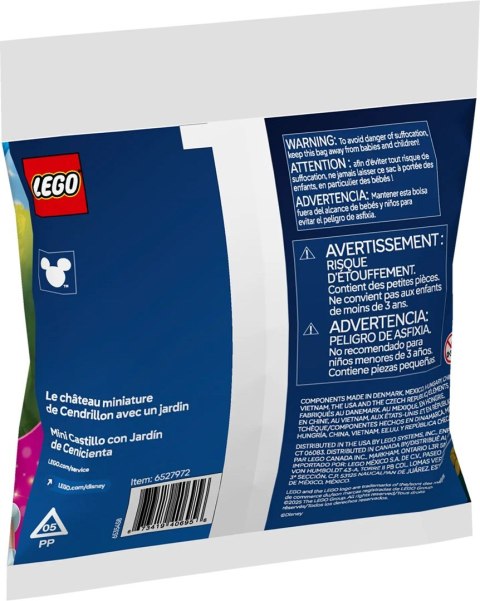LEGO Disney 30695 Miniaturowy zamek Kopciuszka z ogrodem LEGO Disney 30695 Miniaturowy zamek Kopciuszka z ogrodem
