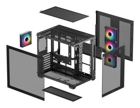 Obudowa DeepCool CG530 4F czarna Obudowa DeepCool CG530 4F czarna