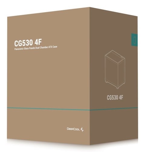 Obudowa DeepCool CG530 4F czarna Obudowa DeepCool CG530 4F czarna