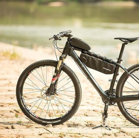 Torba Rockbros AS-019-1 rowerowa na ramę wodoodporna 1.6 l - czarna Torba Rockbros AS-019-1 rowerowa na ramę wodoodporna 1.6 l - czarna