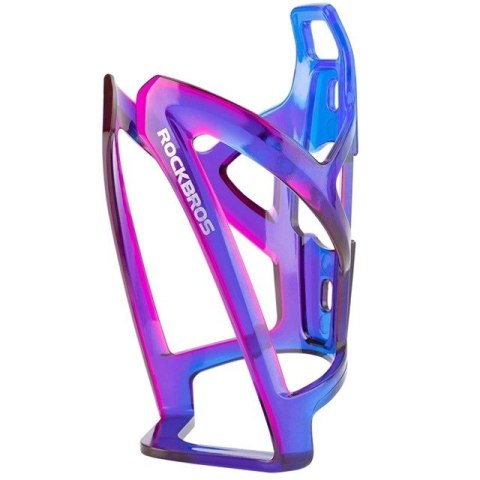 Uchwyt rowerowy Rockbros FK338 na bidon - niebiesko-fioletowy Uchwyt rowerowy Rockbros FK338 na bidon - niebiesko-fioletowy
