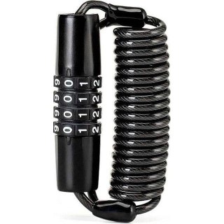 Zapięcie rowerowe Rockbros T609 na szyfr 1,5m - czarne