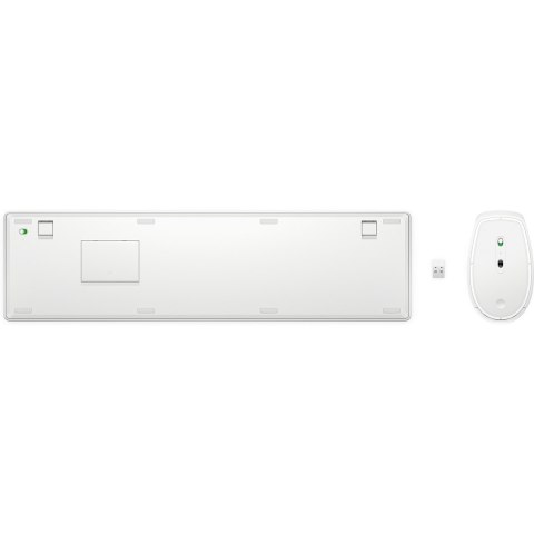 Zestaw bezprzewodowy klawiatura + mysz HP 655 White 860P8AA