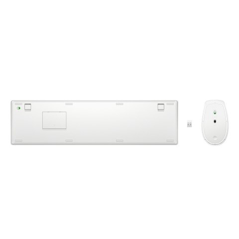 Zestaw bezprzewodowy klawiatura + mysz HP 655 White 860P8AA