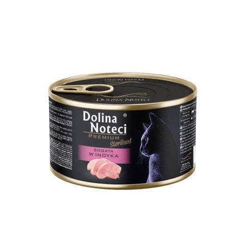 DNP dla kota sterilised bogata w indyka 185g DNP dla kota sterilised bogata w indyka 185g