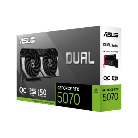 Karta graf. ASUS DUAL RTX 5070 12GB OC Karta graf. ASUS DUAL RTX 5070 12GB OC
