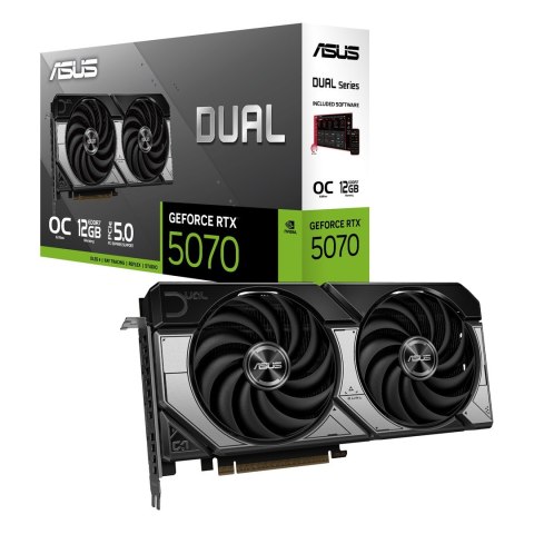 Karta graf. ASUS DUAL RTX 5070 12GB OC Karta graf. ASUS DUAL RTX 5070 12GB OC