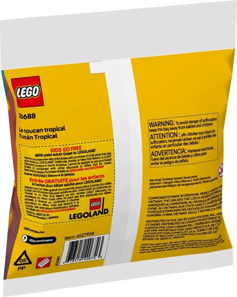 LEGO Creator 30688 Tropikalny tukan LEGO Creator 30688 Tropikalny tukan