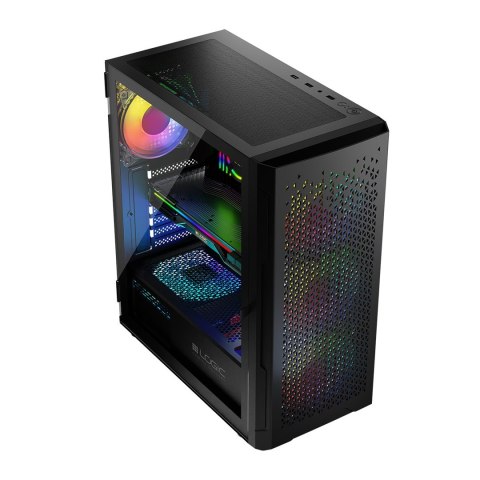 LOGIC OBUDOWA ARAMIS ARGB MIDI USB 3.0 BLACK LOGIC OBUDOWA ARAMIS ARGB MIDI USB 3.0 BLACK