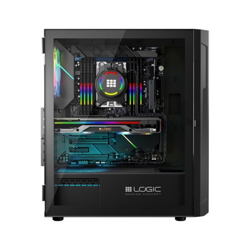 LOGIC OBUDOWA ARAMIS ARGB MIDI USB 3.0 BLACK LOGIC OBUDOWA ARAMIS ARGB MIDI USB 3.0 BLACK