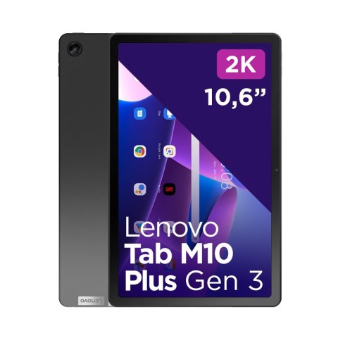 Lenovo Tab M10 Plus 3Gen MediaTek Helio G80 10.61" 2K Touch 400nits 60Hz 4/64GB Arm Mali-G52 7500mAh Android Storm Grey (WYPRZED Lenovo Tab M10 Plus 3Gen MediaTek Helio G80 10.61" 2K Touch 400nits 60Hz 4/64GB Arm Mali-G52 7500mAh Android Storm Grey (WYPRZED