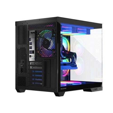 MODECOM OBUDOWA VOLCANO PANORAMA APEX ARGB 5F MIDI BLACK MODECOM OBUDOWA VOLCANO PANORAMA APEX ARGB 5F MIDI BLACK