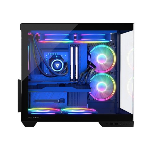 MODECOM OBUDOWA VOLCANO PANORAMA APEX ARGB 5F MIDI BLACK MODECOM OBUDOWA VOLCANO PANORAMA APEX ARGB 5F MIDI BLACK