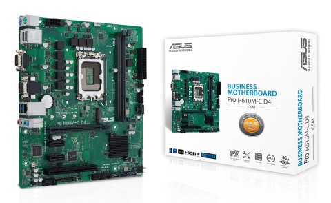 Płyta główna ASUS PRO H610M-C D4-CSM Płyta główna ASUS PRO H610M-C D4-CSM