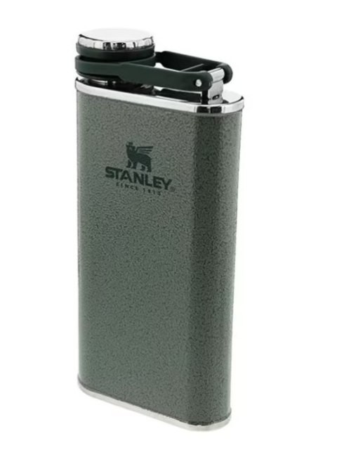 Stanley piersiówka stalowa CLASSIC - HAMMERTONE GREEN 0,23L Stanley piersiówka stalowa CLASSIC - HAMMERTONE GREEN 0,23L