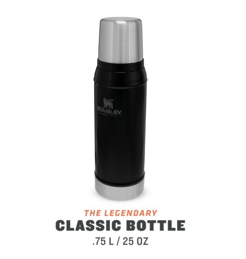 Stanley termos LEGENDARY CLASSIC - MATTE BLACK 0,75L