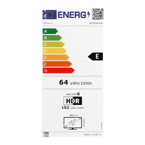 Telewizor 55" Samsung QE55Q8F