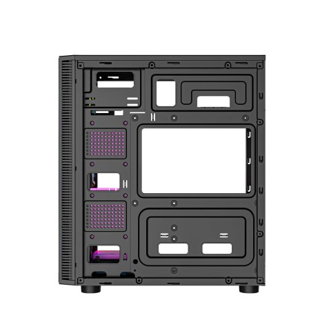 GEMBIRD OBUDOWA FORNAX 500 MIDI-TOWER (2X USB 3.1, 1X USB 2.0, HD AUDIO, SZKLANY PANEL BOCZNY, PODŚWIETLENIE ARGB) CZARNA GEMBIRD OBUDOWA FORNAX 500 MIDI-TOWER (2X USB 3.1, 1X USB 2.0, HD AUDIO, SZKLANY PANEL BOCZNY, PODŚWIETLENIE ARGB) CZARNA