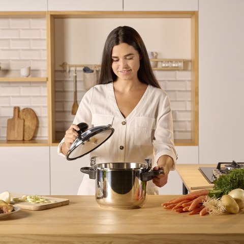 Szybkowar ze stali nierdzewnej Taurus Moments Classic 6L Szybkowar ze stali nierdzewnej Taurus Moments Classic 6L