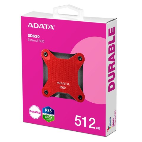 ADATA DYSK SSD SD620 512GB RED ADATA DYSK SSD SD620 512GB RED