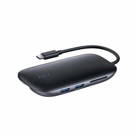 AUKEY HUB USB C CB-C71 8W1 RJ45 HDMI 4K PD 100W AUKEY HUB USB C CB-C71 8W1 RJ45 HDMI 4K PD 100W