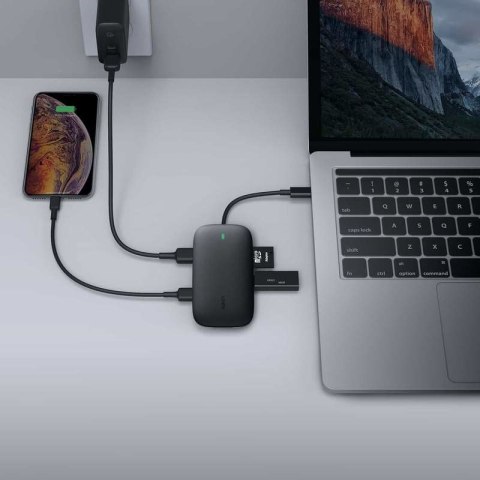 AUKEY HUB USB C CB-C71 8W1 RJ45 HDMI 4K PD 100W AUKEY HUB USB C CB-C71 8W1 RJ45 HDMI 4K PD 100W