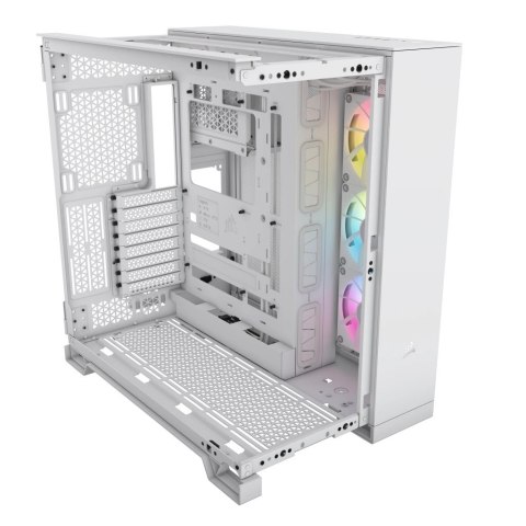 ICUE LINK 6500X RGB Tempered Glass Mid-Tower, White ICUE LINK 6500X RGB Tempered Glass Mid-Tower, White