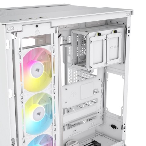 ICUE LINK 6500X RGB Tempered Glass Mid-Tower, White ICUE LINK 6500X RGB Tempered Glass Mid-Tower, White