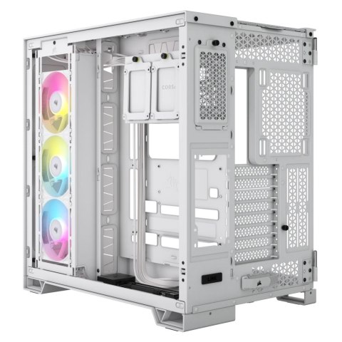 ICUE LINK 6500X RGB Tempered Glass Mid-Tower, White ICUE LINK 6500X RGB Tempered Glass Mid-Tower, White