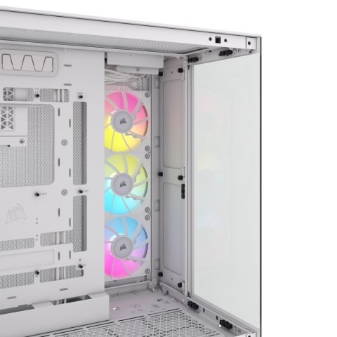 ICUE LINK 6500X RGB Tempered Glass Mid-Tower, White ICUE LINK 6500X RGB Tempered Glass Mid-Tower, White