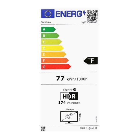 Telewizor 55" Samsung QE55QN92DATXXH