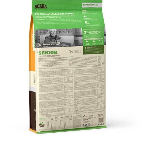 ACANA Heritage Senior Dog - sucha karma dla psa - 11,4kg (WYPRZEDAŻ) ACANA Heritage Senior Dog - sucha karma dla psa - 11,4kg (WYPRZEDAŻ)