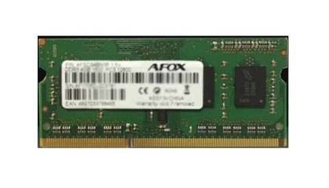 AFOX SO-DIMM DDR4 16G 2666MHZ MICRON CHIP AFSD416FS1P AFOX SO-DIMM DDR4 16G 2666MHZ MICRON CHIP AFSD416FS1P