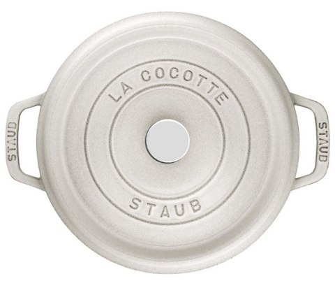 Garnek żeliwny okrągły STAUB 40501-409-0 - biała trufla 1.7 ltr (WYPRZEDAŻ) Garnek żeliwny okrągły STAUB 40501-409-0 - biała trufla 1.7 ltr (WYPRZEDAŻ)