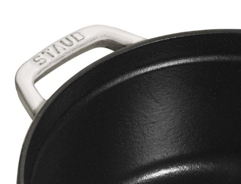Garnek żeliwny okrągły STAUB 40501-409-0 - biała trufla 1.7 ltr (WYPRZEDAŻ) Garnek żeliwny okrągły STAUB 40501-409-0 - biała trufla 1.7 ltr (WYPRZEDAŻ)