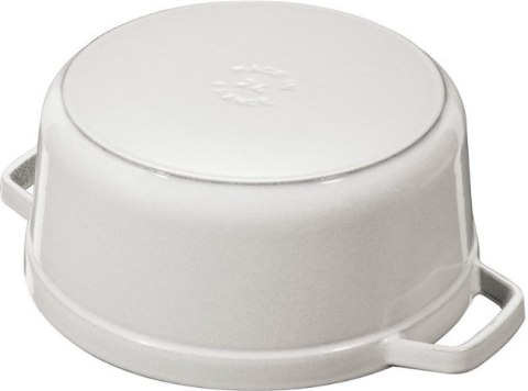 Garnek żeliwny okrągły STAUB 40501-409-0 - biała trufla 1.7 ltr (WYPRZEDAŻ) Garnek żeliwny okrągły STAUB 40501-409-0 - biała trufla 1.7 ltr (WYPRZEDAŻ)