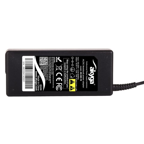 Zasilacz sieciowy Akyga AK-ND-19 do notebooka Sony (19,5 V; 3,9 A; 75W; 6.5 mm x 4.4 mm) Zasilacz sieciowy Akyga AK-ND-19 do notebooka Sony (19,5 V; 3,9 A; 75W; 6.5 mm x 4.4 mm)