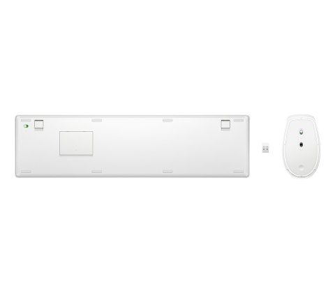Zestaw bezprzewodowy klawiatura + mysz HP 655 White 860P8AA