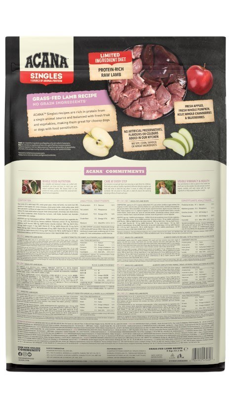 ACANA Grass-Fed lamb dog 6kg ACANA Grass-Fed lamb dog 6kg