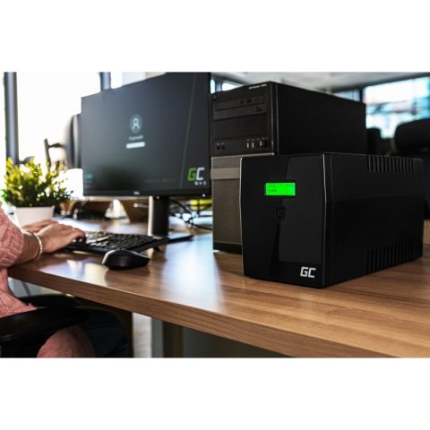 GREEN CELL ZASILACZ AWARYJNY UPS08 POWER PROOF 1000VA 700W GREEN CELL ZASILACZ AWARYJNY UPS08 POWER PROOF 1000VA 700W