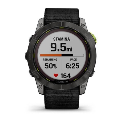 Zegarek sportowy Garmin Enduro 2 Solar Black Carbon Gray DLC Ti Ultrafit Band Zegarek sportowy Garmin Enduro 2 Solar Black Carbon Gray DLC Ti Ultrafit Band