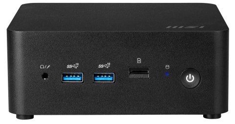 MSI Cubi NUC 1M-002EU i5-120U 8GB SSD512GB Intel UHD Graphics AX211 WiFi 6E Windows 11 Pro Black (WYPRZEDAŻ)