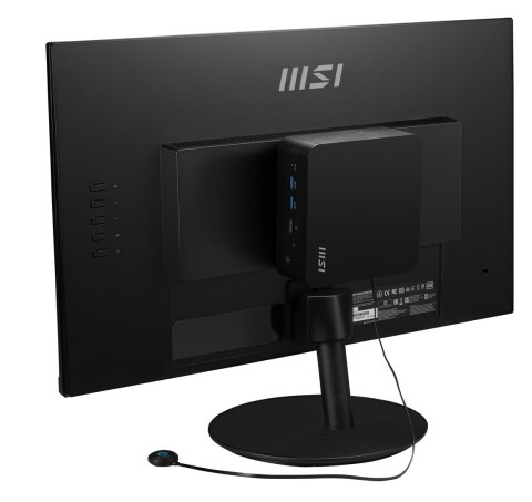MSI Cubi NUC 1M-002EU i5-120U 8GB SSD512GB Intel UHD Graphics AX211 WiFi 6E Windows 11 Pro Black (WYPRZEDAŻ)