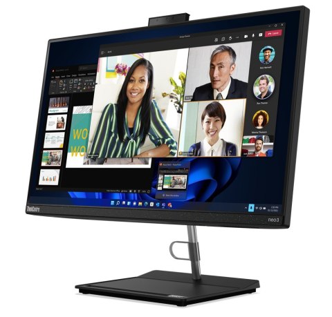 Lenovo ThinkCentre neo 30a 22 i3-1215U 21.5" FHD IPS 250nits AG 8GB DDR4 3200 SSD256 Intel UHD Graphics W11Pro Raven Black 3Y On