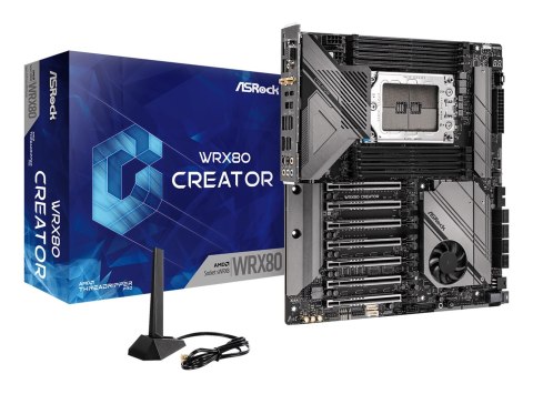 Płyta główna ASRock WRX80 CREATOR R2.0 (WYPRZEDAŻ) Płyta główna ASRock WRX80 CREATOR R2.0 (WYPRZEDAŻ)