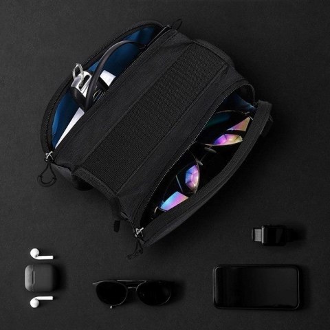 Wozinsky torba rowerowa na ramę + odczepiany pokrowiec na telefon do 6,5" 1,5l czarna (WBB7BK) Wozinsky torba rowerowa na ramę + odczepiany pokrowiec na telefon do 6,5" 1,5l czarna (WBB7BK)