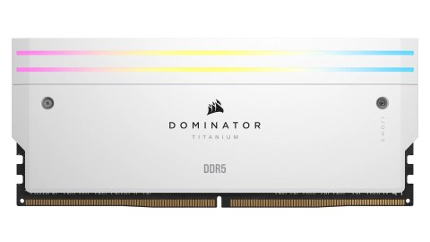 DOMINATOR TITANIUM RGB 64 GB (4x16 GB) DDR5 DRAM 6000 MT/s CL36 Intel XMP White DOMINATOR TITANIUM RGB 64 GB (4x16 GB) DDR5 DRAM 6000 MT/s CL36 Intel XMP White